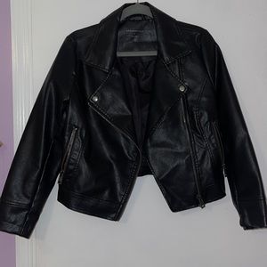 Leather jacket